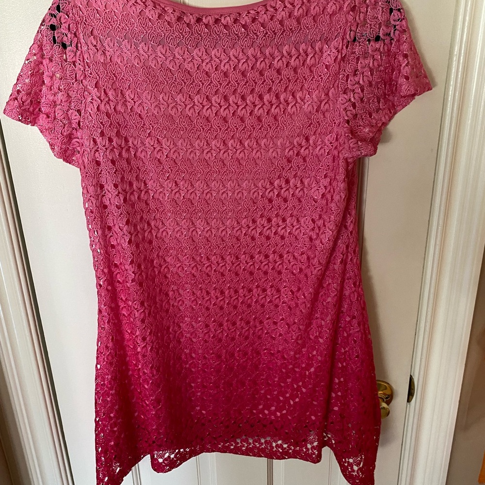 Lace overlay top - Picture 2 of 4